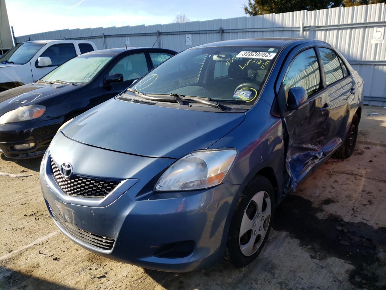 Photo 2 from auction – 2012 TOYOTA YARIS with VIN JTDBT4K39CL021768