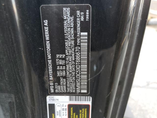 Photo 10 from auction – 2013 MINI COOPER with VIN WMWSU3C5XDT686670