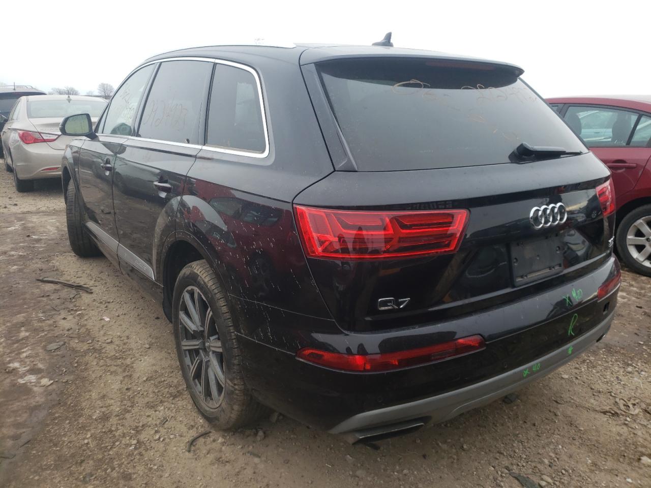 Photo 3 from auction – 2017 AUDI Q7 PREMIUM with VIN WA1LAAF78HD009595