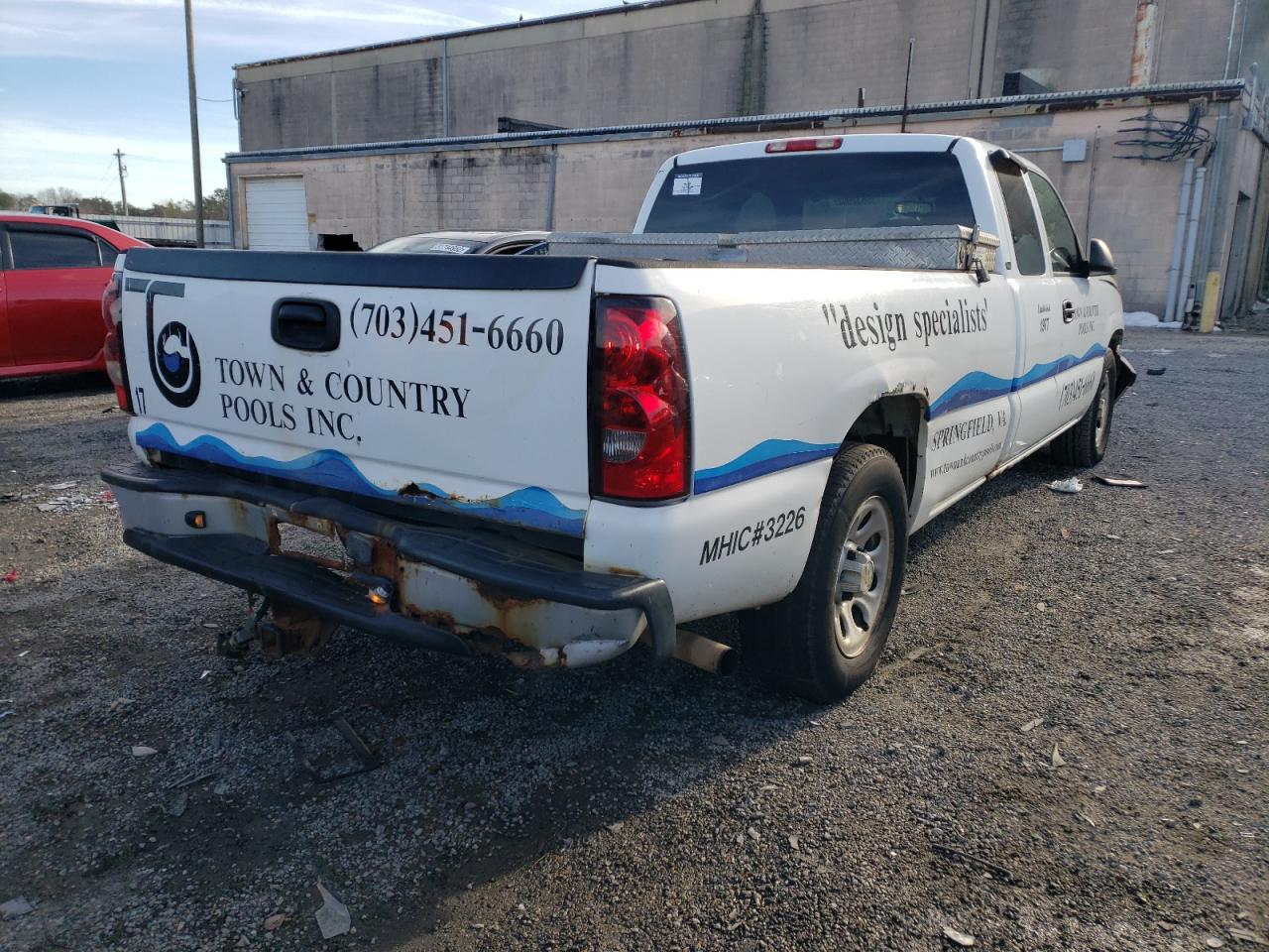 Photo 4 from auction – 2005 CHEVROLET SILVERADO with VIN 1GCEC19T05E161572