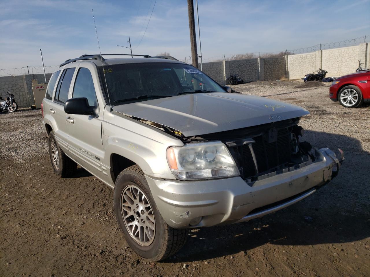 JEEP GRAND CHER 2004 with VIN 1J4GW58N54C333738 - Photo from auction