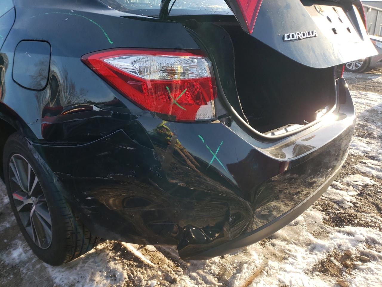 Photo 9 from auction – 2016 TOYOTA COROLLA L with VIN 2T1BURHE8GC624162