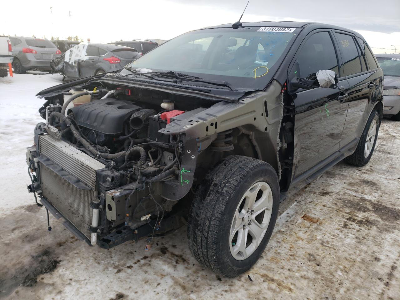 Photo 2 from auction – 2013 FORD EDGE SEL with VIN 2FMDK3J9XDBC08011