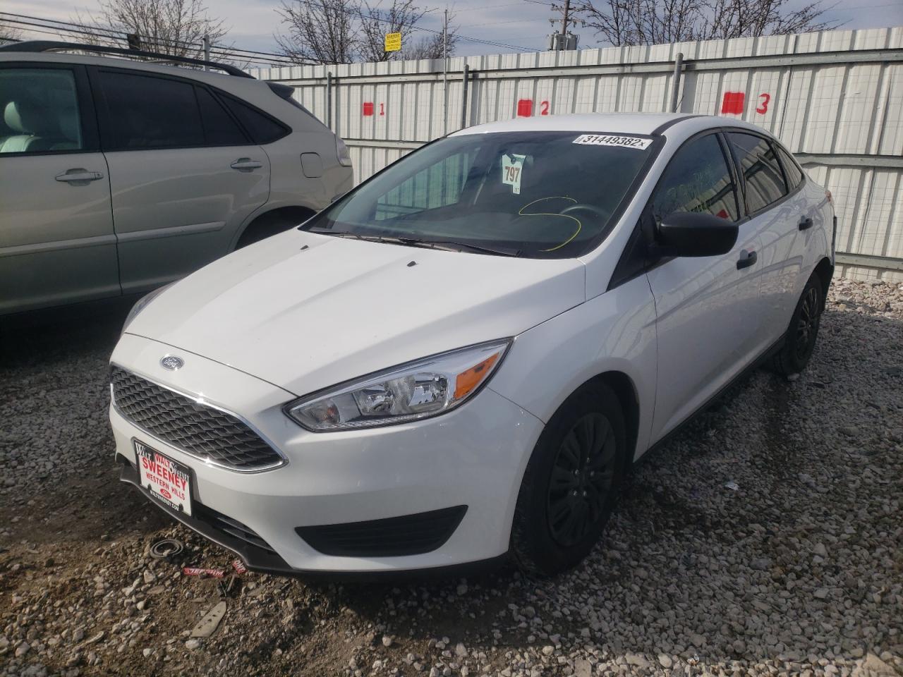 Photo 2 from auction – 2018 FORD FOCUS S with VIN 1FADP3E26JL215798