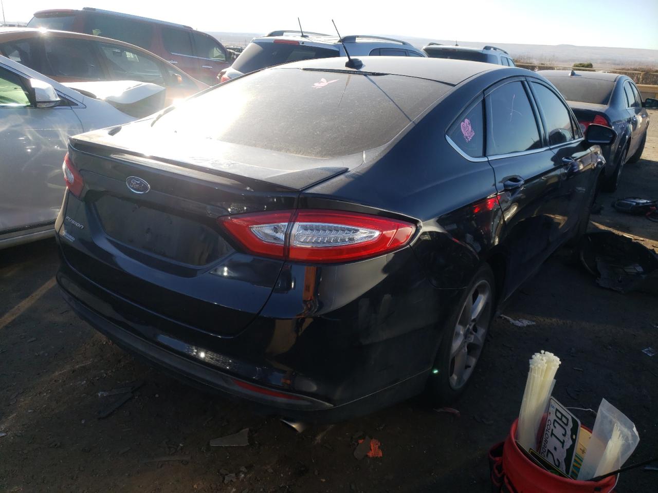Photo 4 from auction – 2016 FORD FUSION S with VIN 3FA6P0G75GR105738