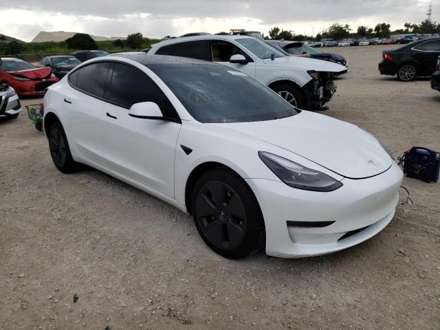 TESLA MODEL 3 2021 with VIN 5YJ3E1EA2MF076994 - Photo from auction