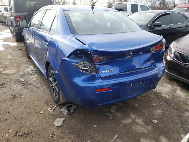 Photo 3 from auction – 2017 MITSUBISHI LANCER ES with VIN JA32U2FU6HU009114