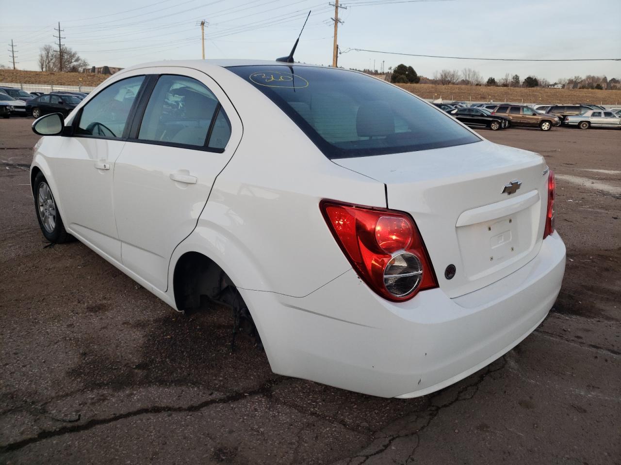 Photo 3 from auction – 2012 CHEVROLET SONIC LS with VIN 1G1JA5SH9C4226089