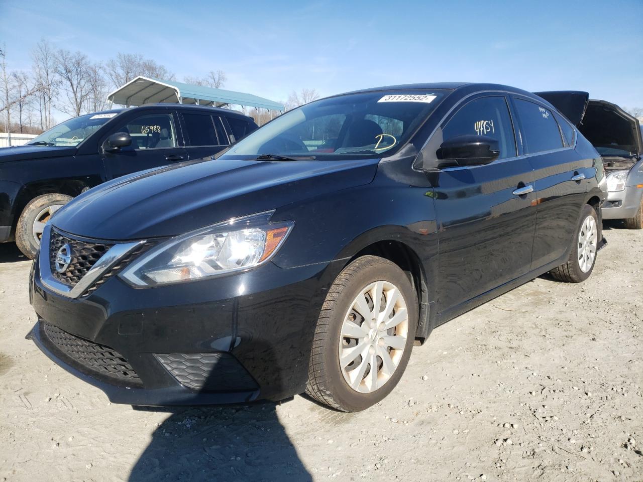 Photo 2 from auction – 2017 NISSAN SENTRA S with VIN 3N1AB7AP2HY277370
