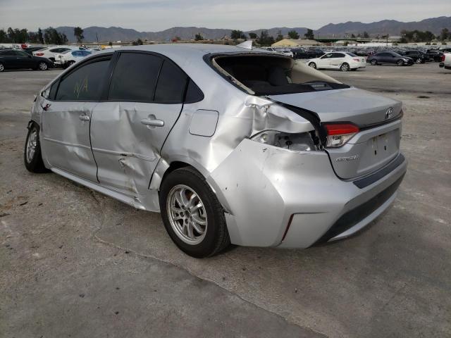 Photo 3 from auction – 2020 TOYOTA COROLLA LE with VIN JTDEBRBE8LJ014739
