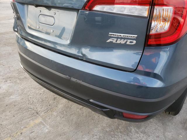 Photo 10 from auction – 2022 HONDA PILOT SE with VIN 5FNYF6H26NB010907
