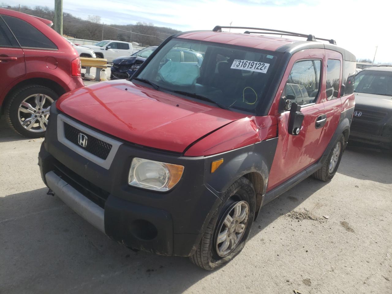 Photo 2 from auction – 2006 HONDA ELEMENT EX with VIN 5J6YH18656L001057