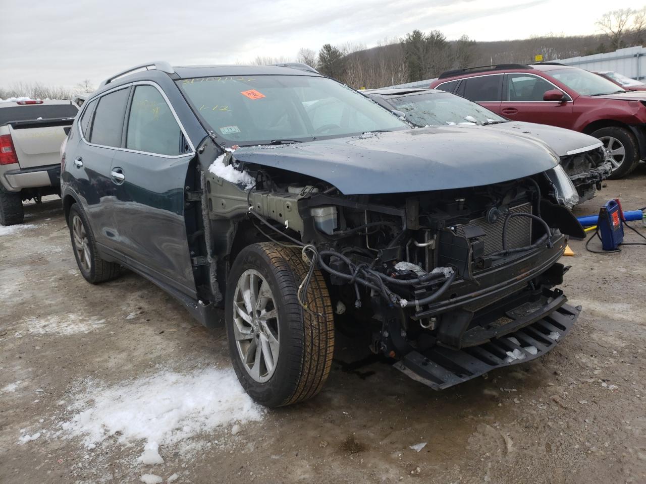 NISSAN ROGUE S 2014 with VIN 5N1AT2MV8EC865037 - Photo from auction