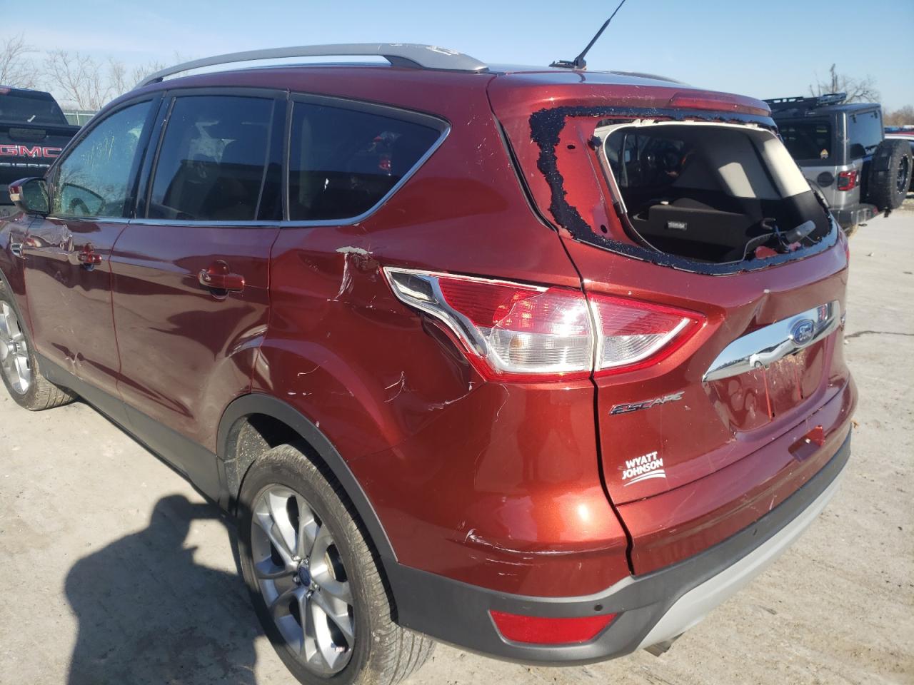 Photo 9 from auction – 2014 FORD ESCAPE TIT with VIN 1FMCU0JX5EUB42773