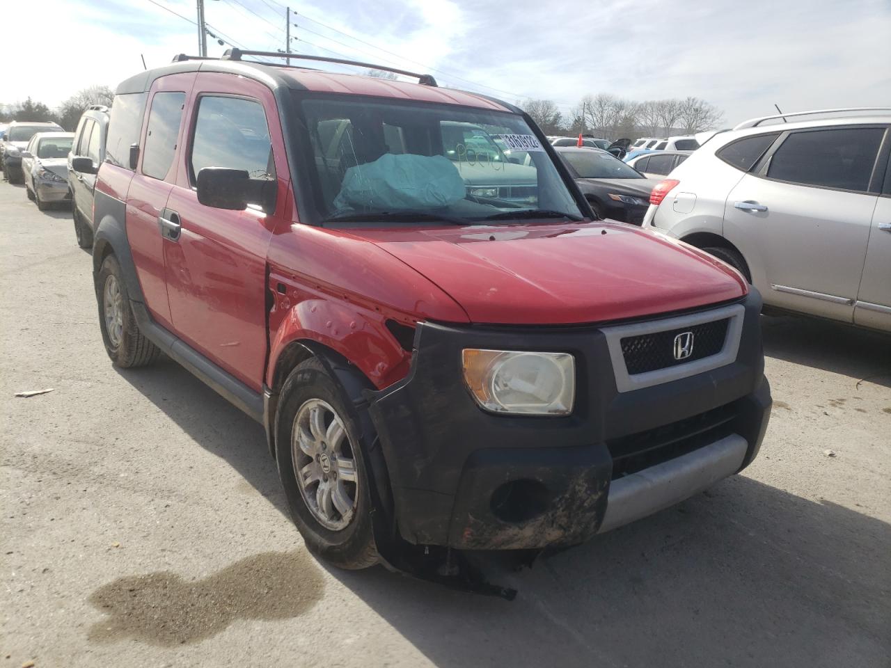 HONDA ELEMENT EX 2006 with VIN 5J6YH18656L001057 - Photo from auction