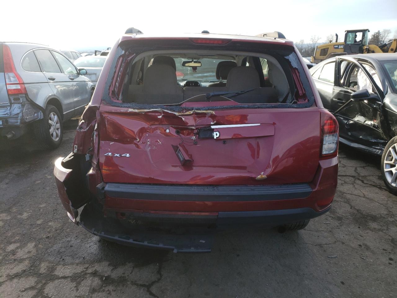 Photo 9 from auction – 2016 JEEP COMPASS SP with VIN 1C4NJDBB1GD697822