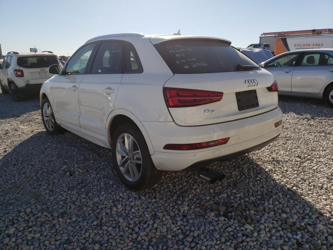 Photo 3 from auction – 2017 AUDI Q3 PREMIUM with VIN WA1BCCFS5HR015699