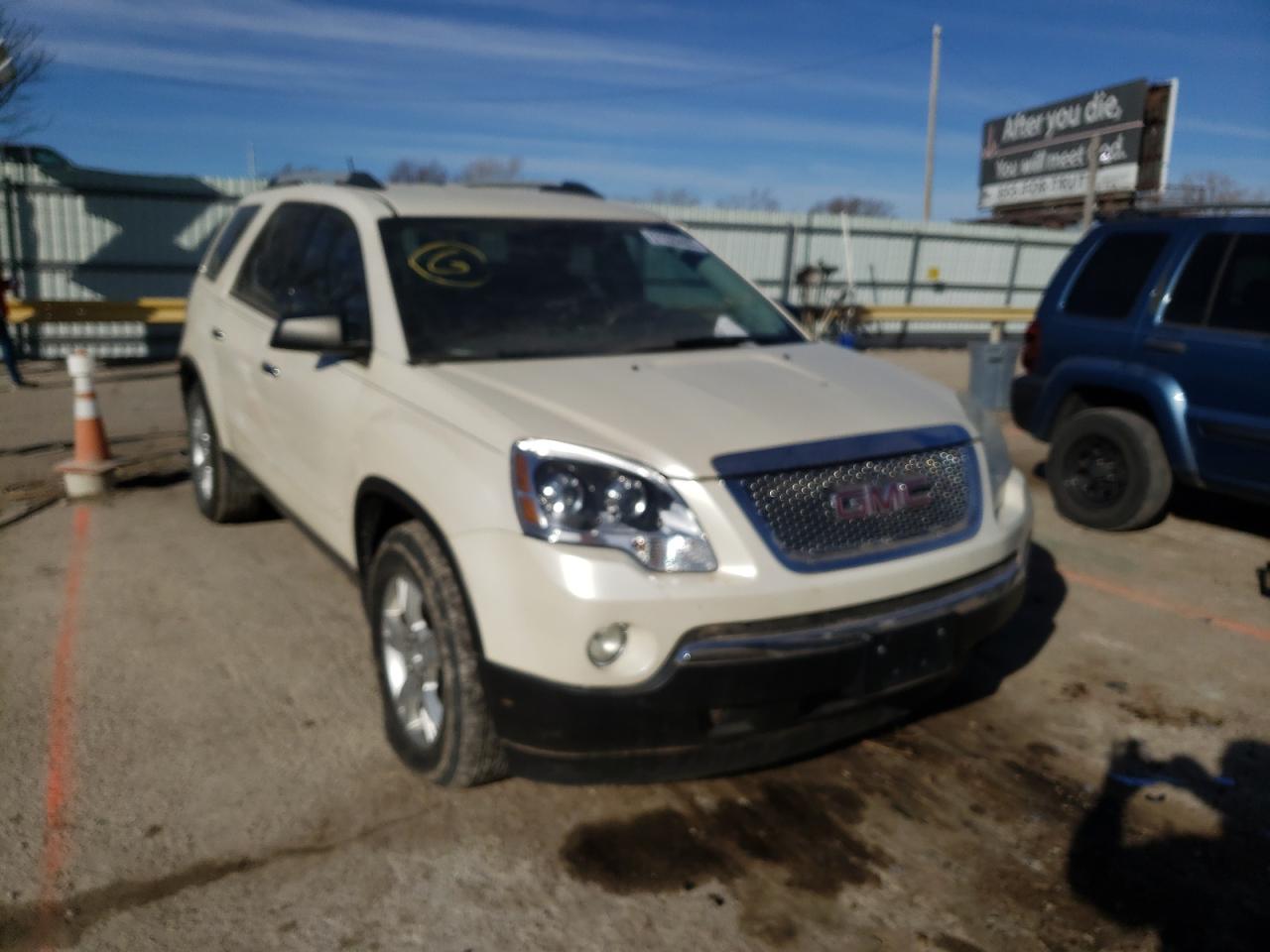 Photo 1 from auction – 2012 GMC ACADIA SLE with VIN 1GKKRPED6CJ188500