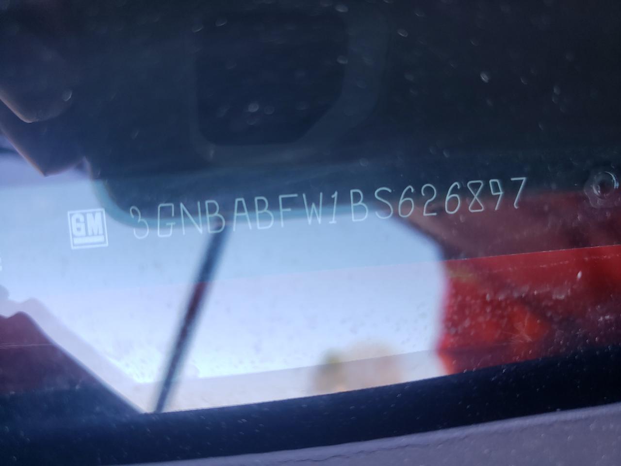 Photo 10 from auction – 2011 CHEVROLET HHR LT with VIN 3GNBABFW1BS626897