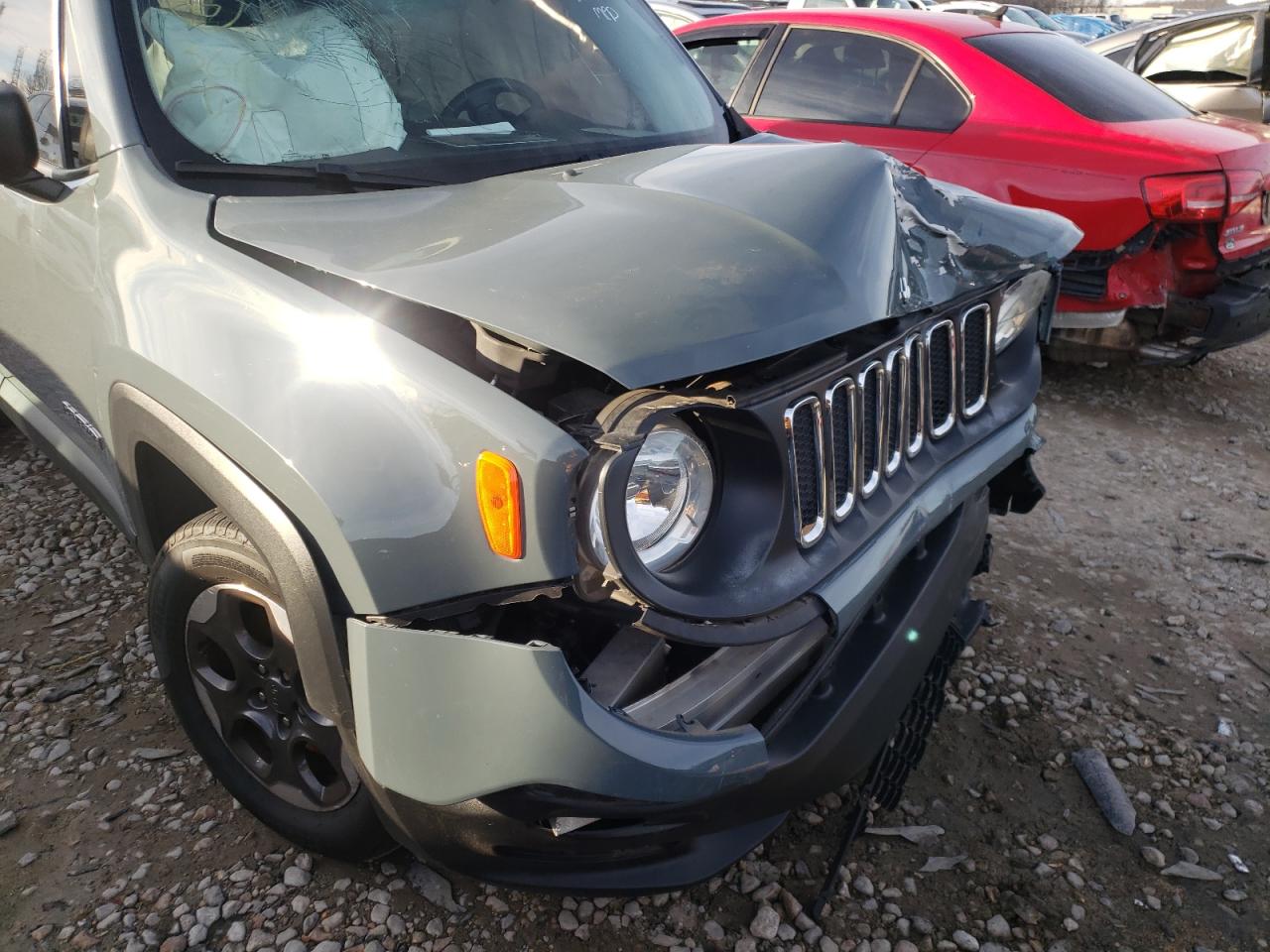 Photo 9 from auction – 2017 JEEP RENEGADE S with VIN ZACCJAAB6HPE52816