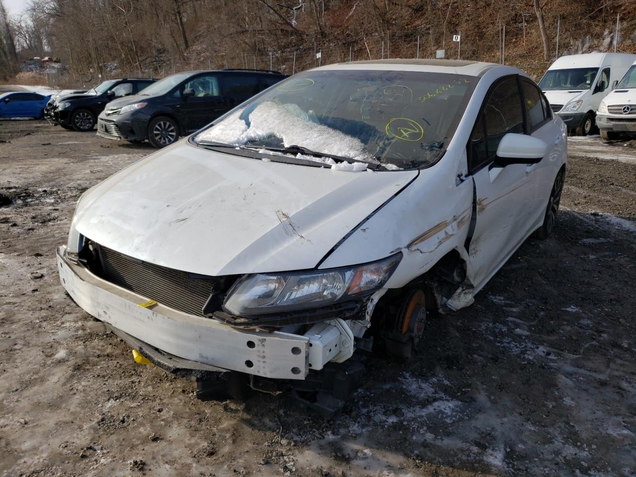 Photo 2 from auction – 2015 HONDA CIVIC EXL with VIN 19XFB2F9XFE248536