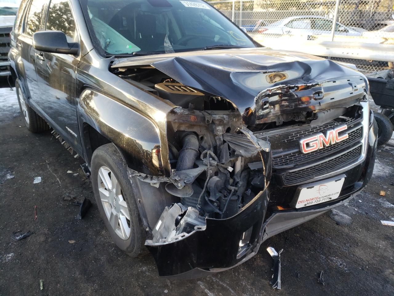 Photo 9 from auction – 2013 GMC TERRAIN SL with VIN 2GKALMEK0D6407153