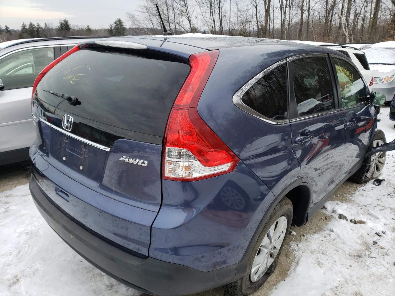 Photo 4 from auction – 2012 HONDA CR-V EX with VIN JHLRM4H55CC021662