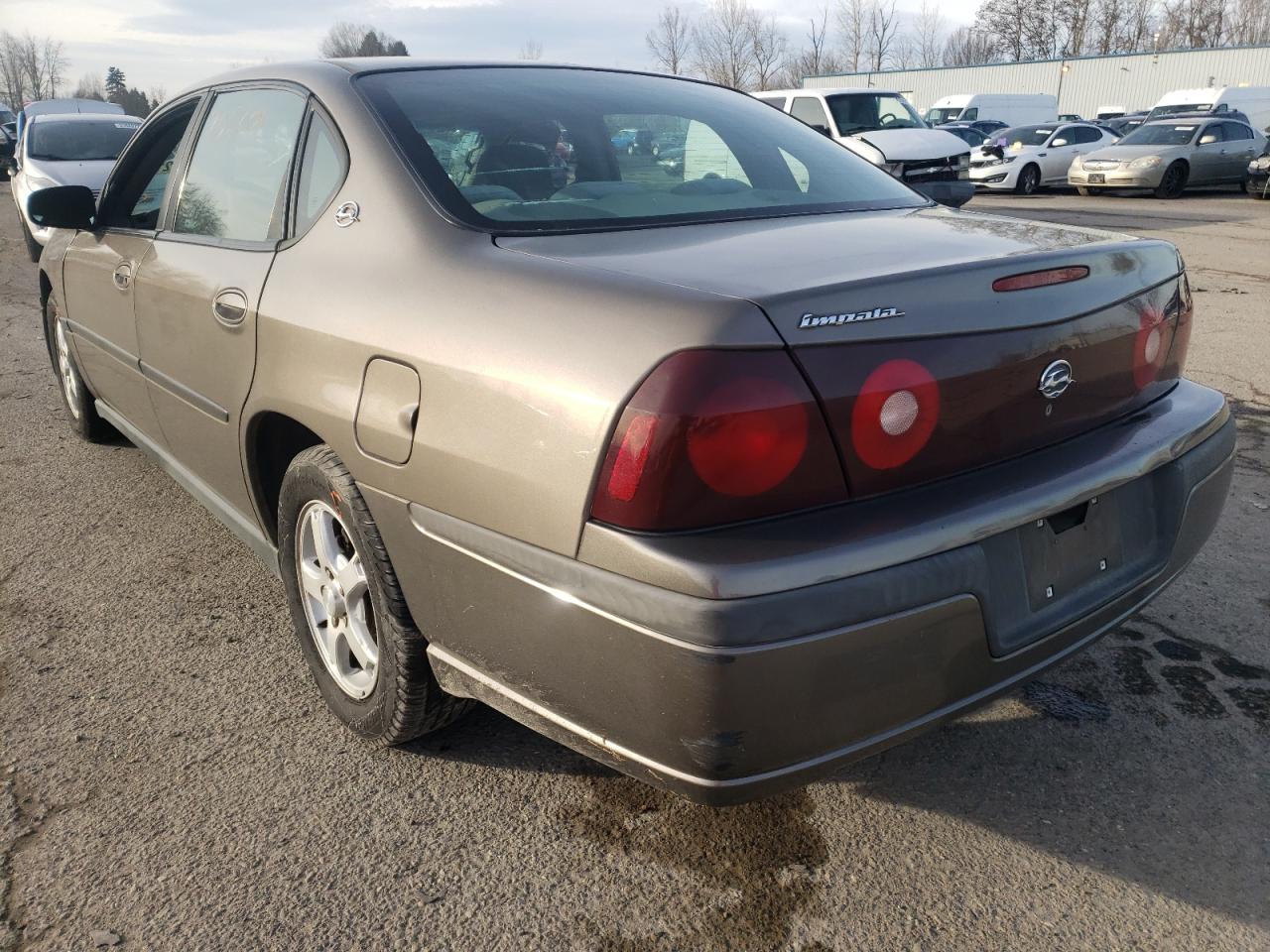 Photo 3 from auction – 2003 CHEVROLET IMPALA with VIN 2G1WF52E839426620