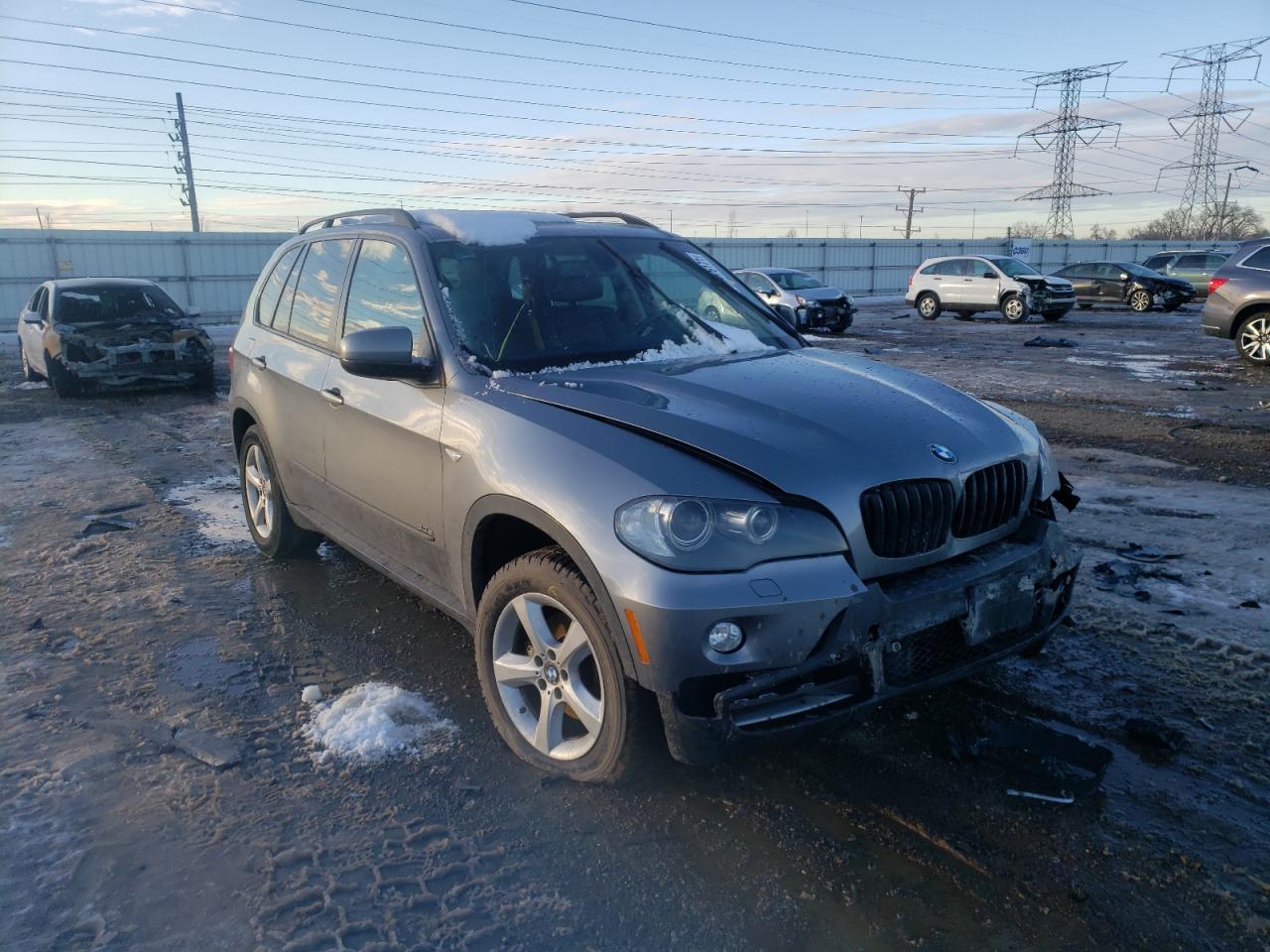 BMW X5 3.0I 2008 with VIN 5UXFE43548L003132 - Photo from auction