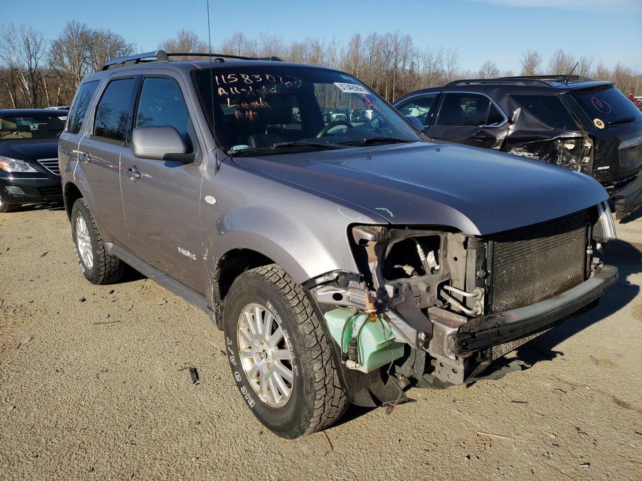 Photo 1 from auction – 2008 MERCURY MARINER PR with VIN 4M2CU87148KJ27570