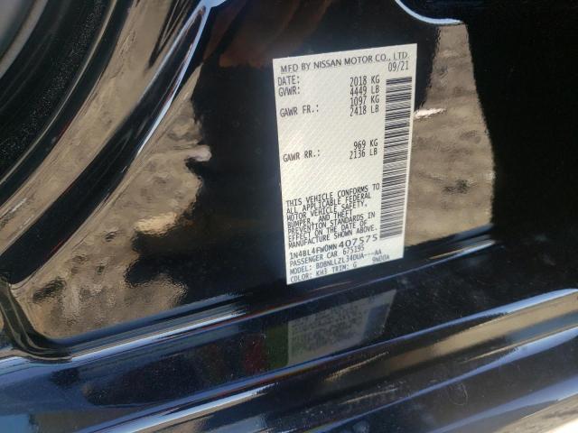 Photo 10 from auction – 2021 NISSAN ALTIMA PLA with VIN 1N4BL4FW0MN407575