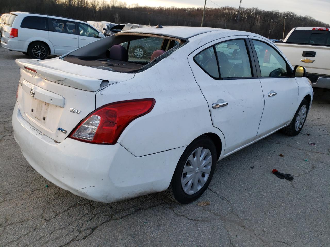 Photo 4 from auction – 2013 NISSAN VERSA S with VIN 3N1CN7AP4DL865990
