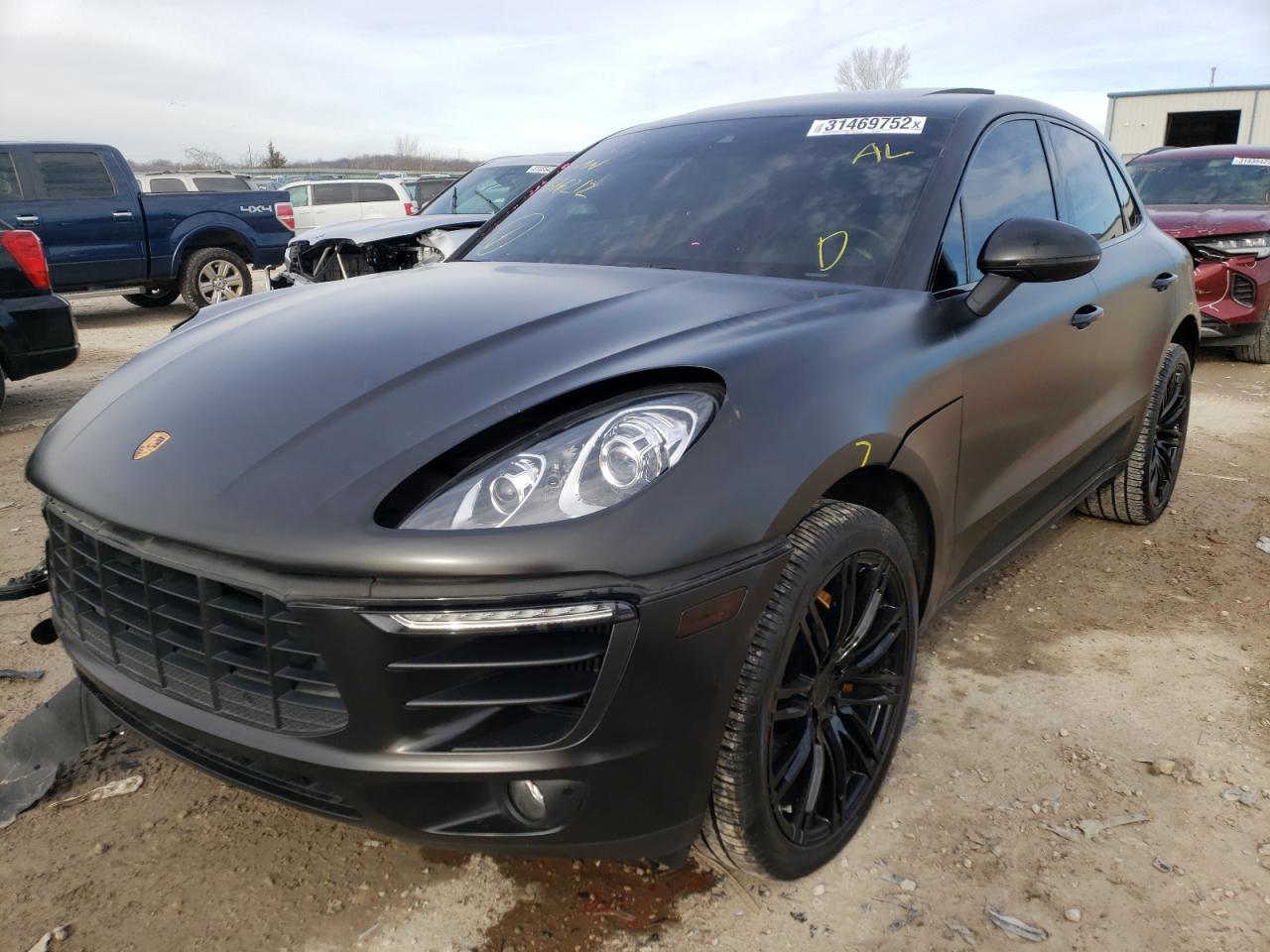 Photo 2 from auction – 2017 PORSCHE MACAN S with VIN WP1AB2A55HLB16212