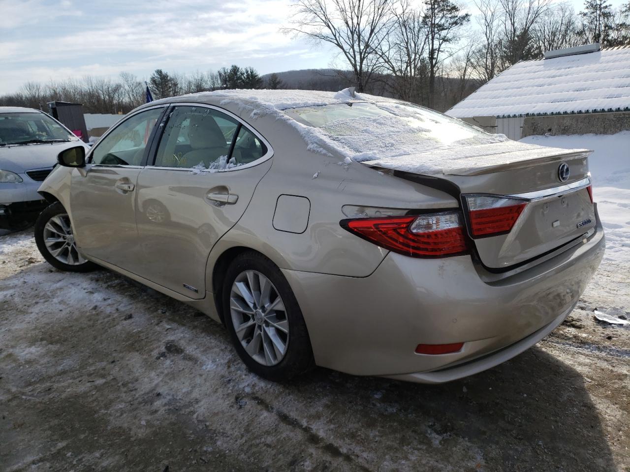 Photo 3 from auction – 2013 LEXUS ES 300H with VIN JTHBW1GG0D2030012