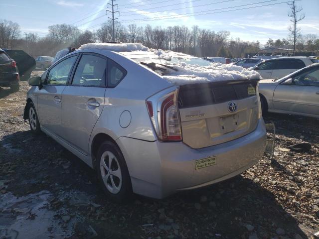 Photo 3 from auction – 2013 TOYOTA PRIUS with VIN JTDKN3DU7D0353009