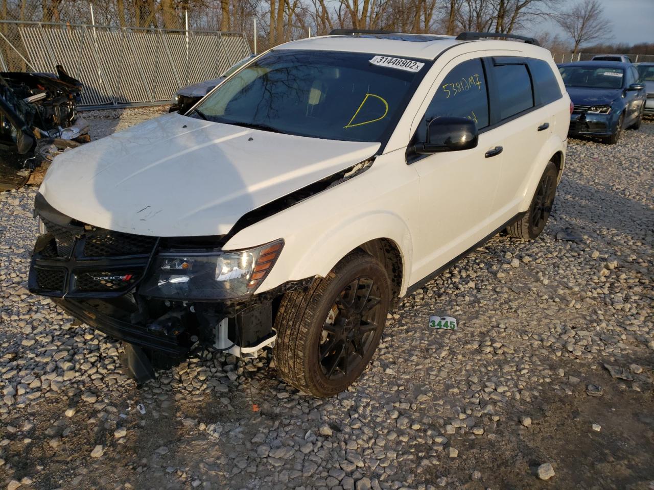 Photo 2 from auction – 2014 DODGE JOURNEY SX with VIN 3C4PDDBG2ET282138