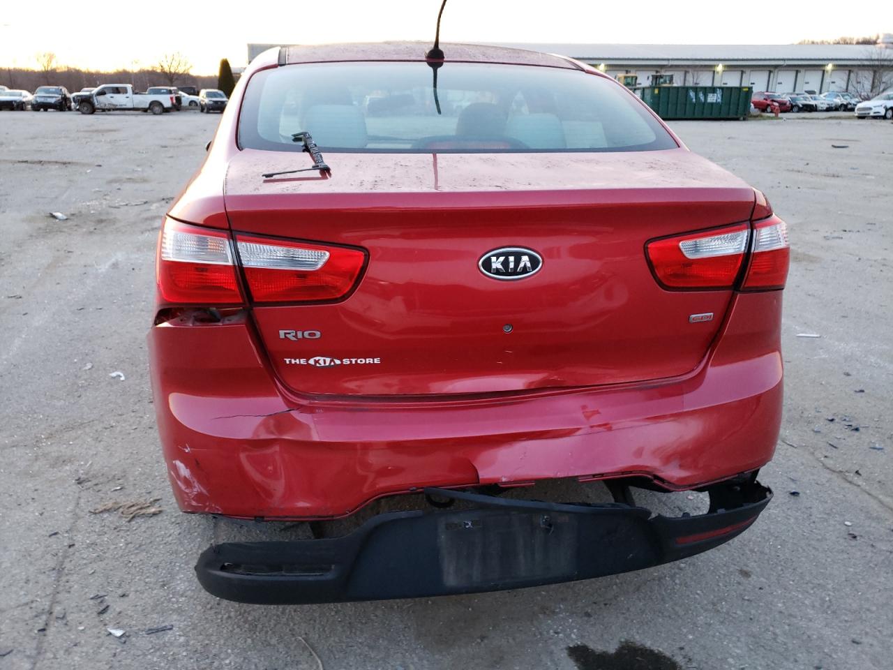 Photo 9 from auction – 2012 KIA RIO LX with VIN KNADM4A33C6088269