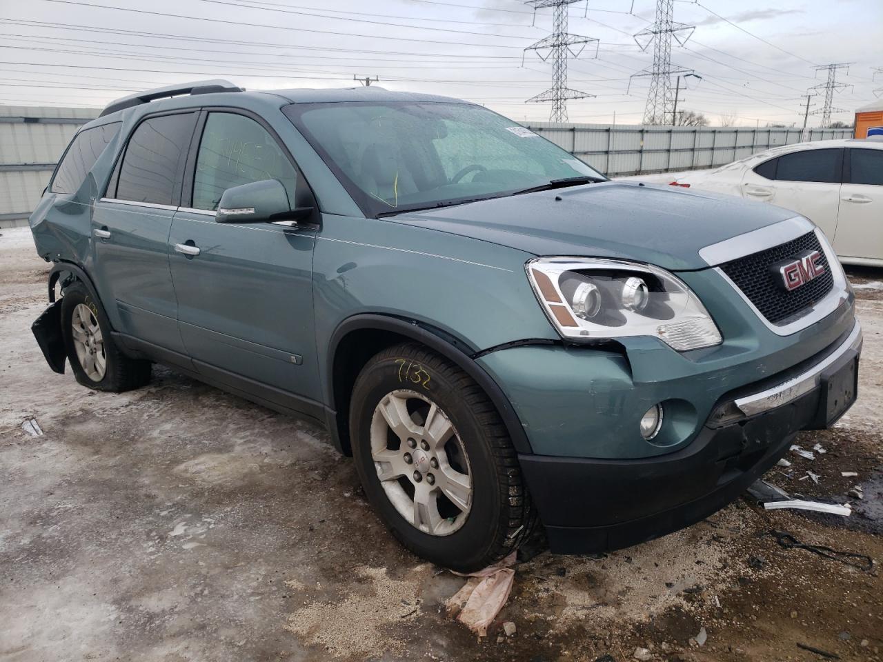 GMC ACADIA SLT 2009 with VIN 1GKER23D99J173906 - Photo from auction