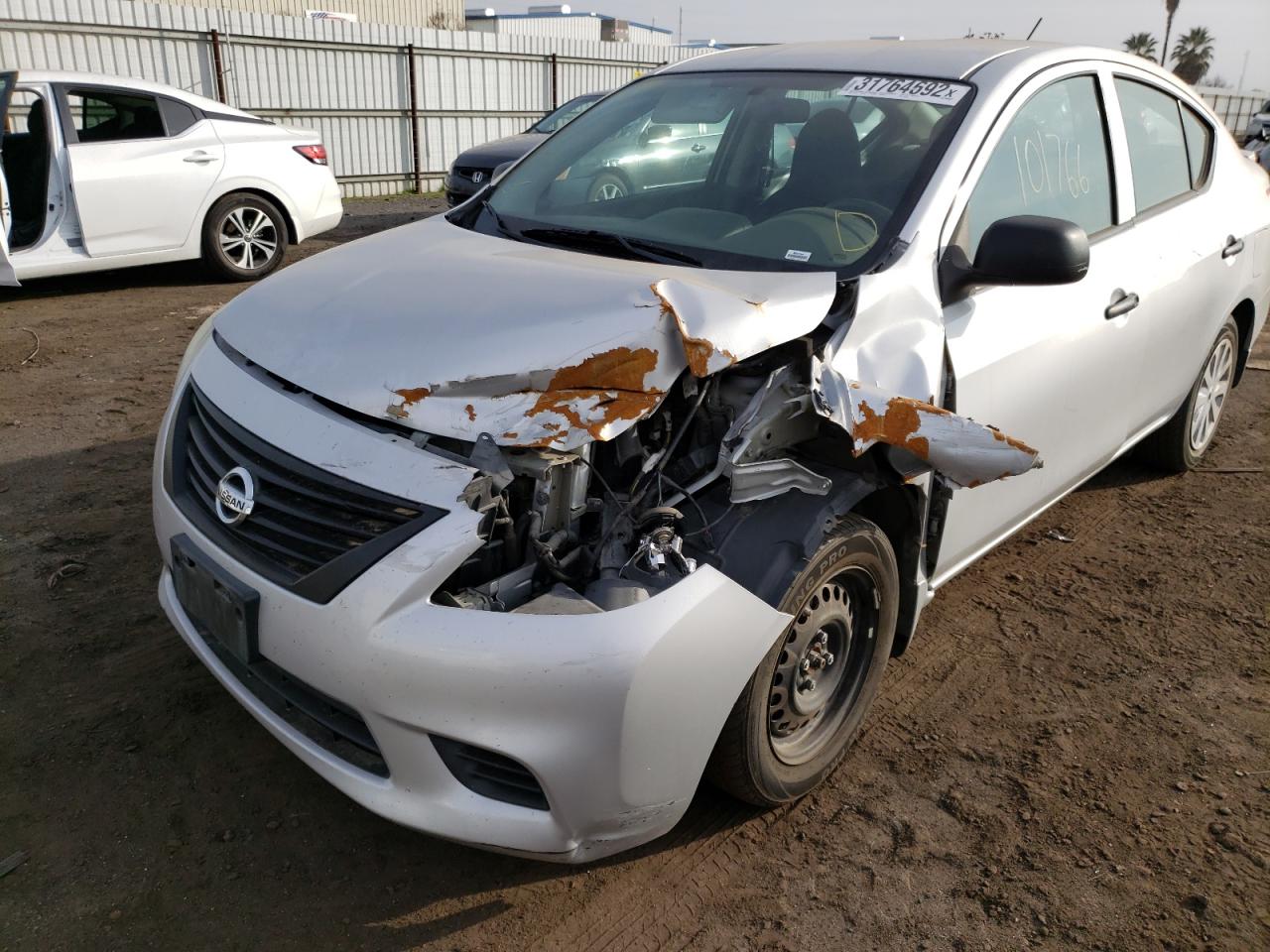 Photo 9 from auction – 2014 NISSAN VERSA S/S with VIN 3N1CN7AP3EL818032