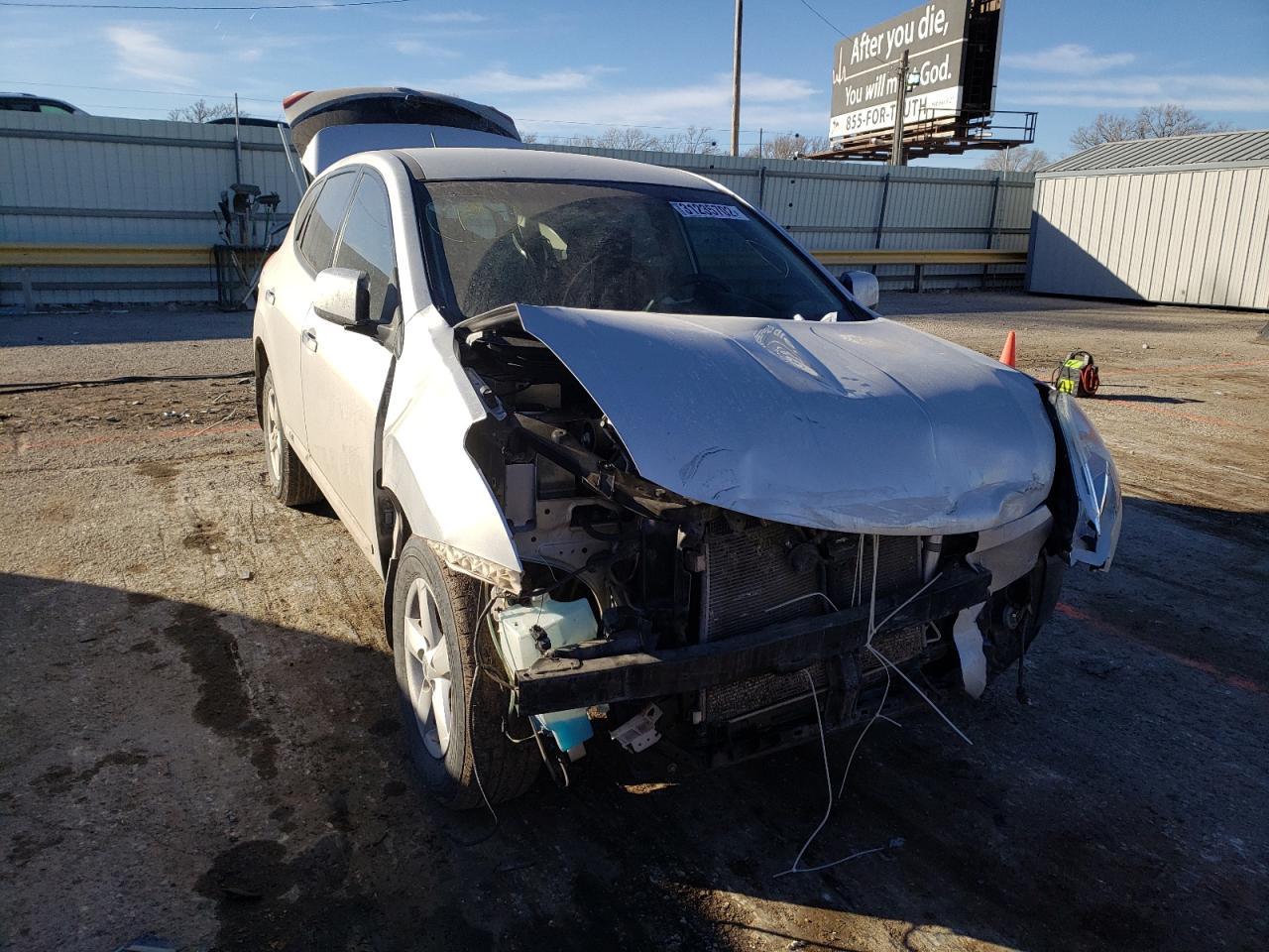 NISSAN ROGUE S 2013 with VIN JN8AS5MTXDW548708 - Photo from auction