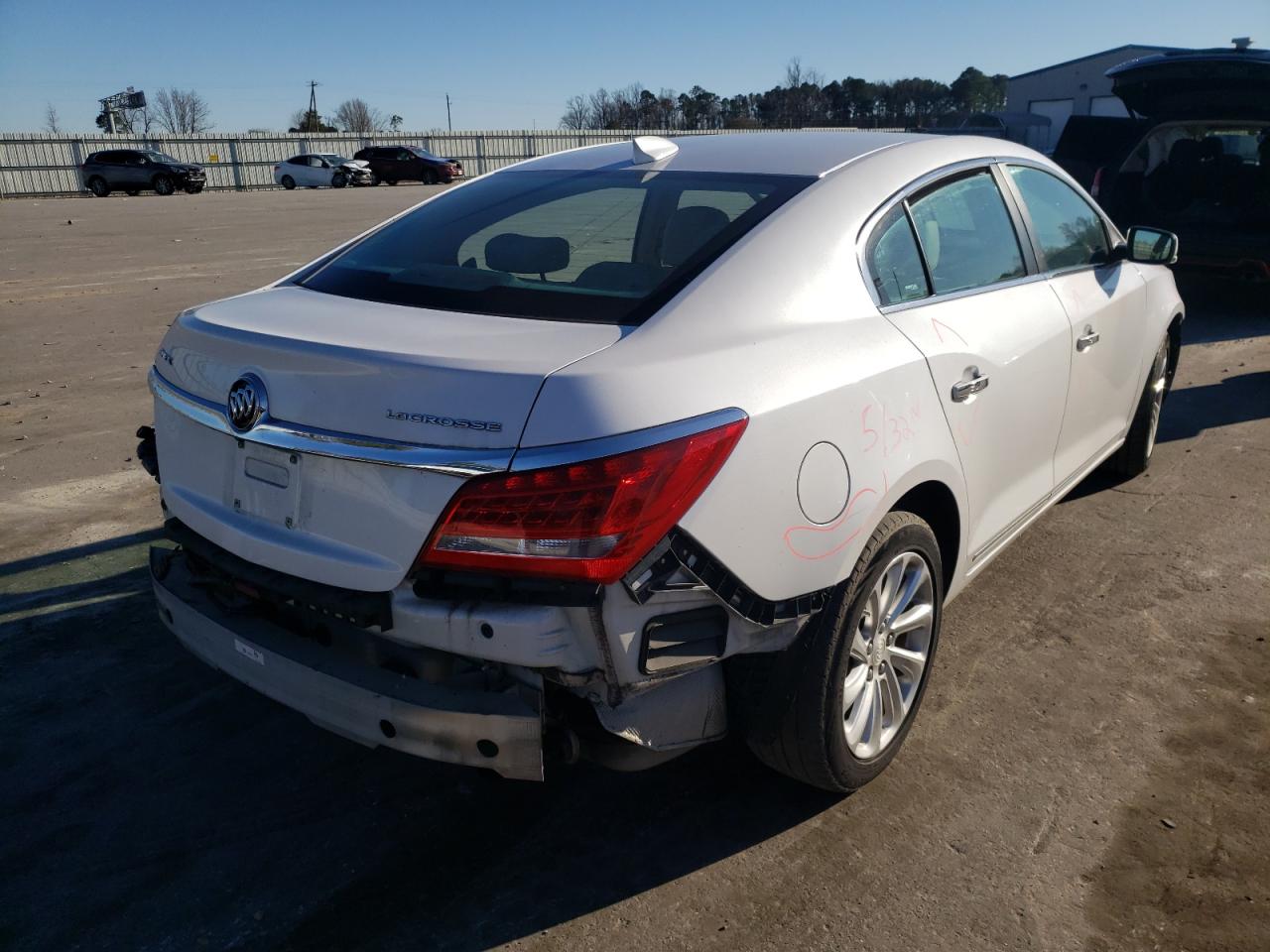 Photo 4 from auction – 2015 BUICK LACROSSE with VIN 1G4GB5G37FF255378