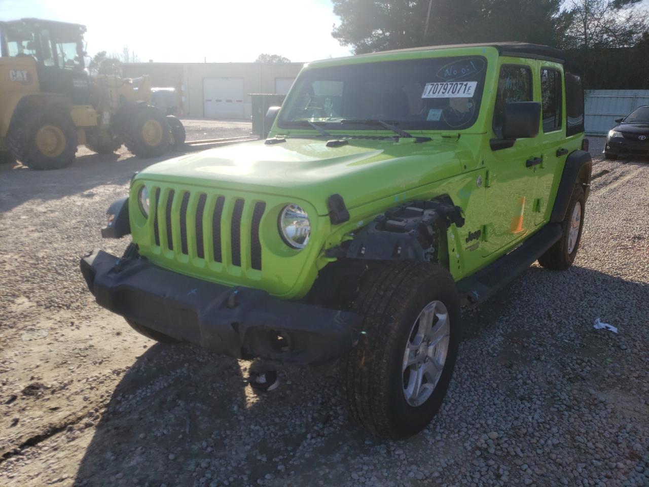 Photo 2 from auction – 2021 JEEP WRANGLER U with VIN 1C4HJXDM2MW817978