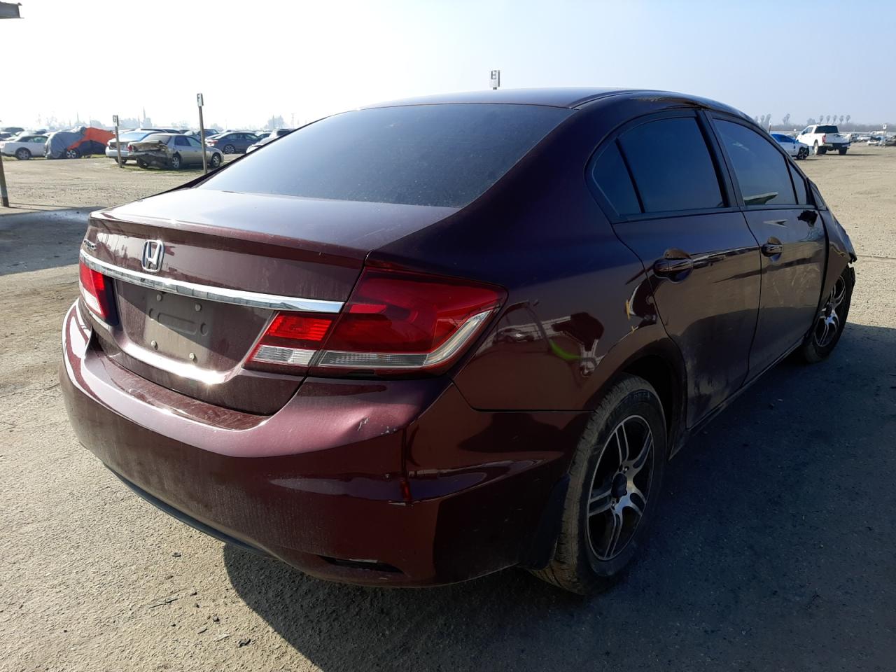 Photo 4 from auction – 2014 HONDA CIVIC LX with VIN 19XFB2F56EE205761