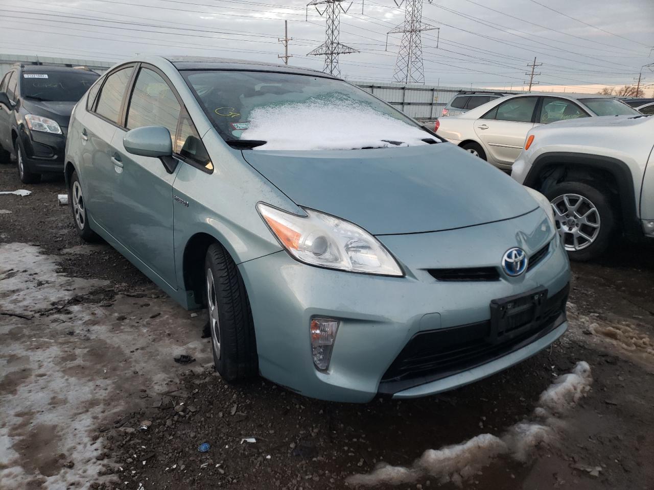 TOYOTA PRIUS 2014 with VIN JTDKN3DU5E1744056 - Photo from auction