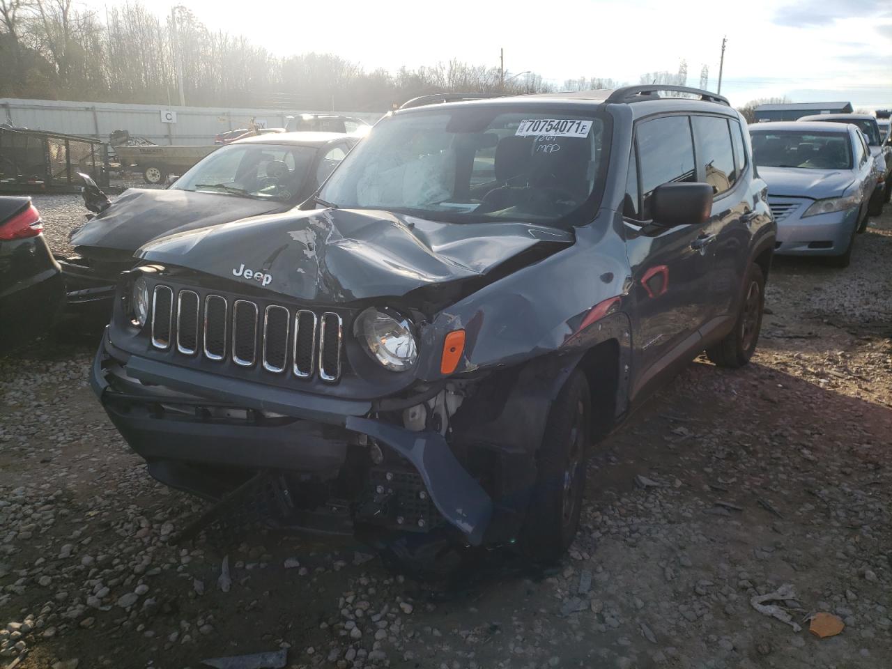 Photo 2 from auction – 2017 JEEP RENEGADE S with VIN ZACCJAAB6HPE52816