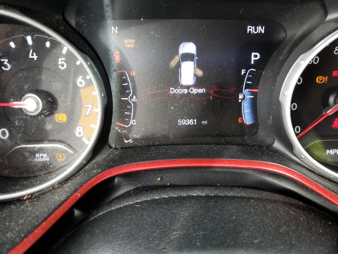 Photo 8 from auction – 2020 JEEP COMPASS TR with VIN 3C4NJDDB0LT118983