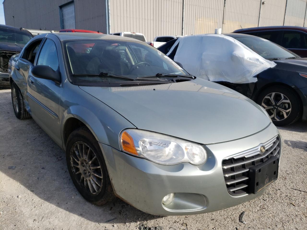 CHRYSLER SEBRING LX 2004 with VIN 1C3EL56T34N164402 - Photo from auction