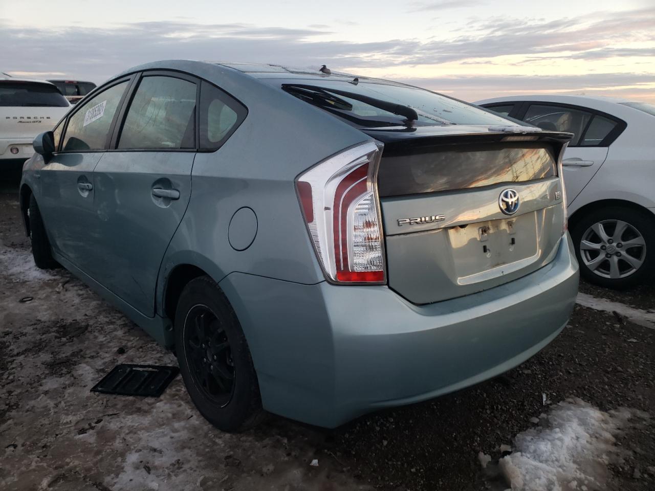 Photo 3 from auction – 2014 TOYOTA PRIUS with VIN JTDKN3DU5E1744056