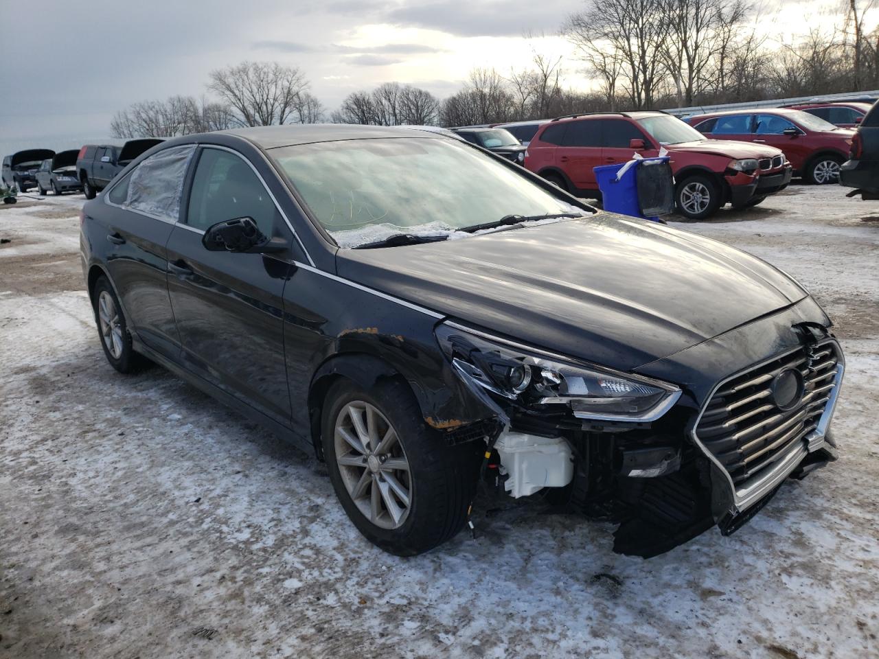 HYUNDAI SONATA SE 2018 with VIN 5NPE24AF2JH620203 - Photo from auction