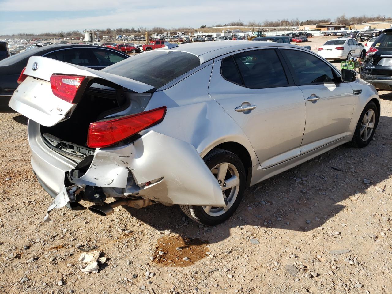 Photo 4 from auction – 2014 KIA OPTIMA LX with VIN 5XXGM4A74EG322023